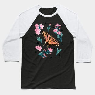 Western Swallowtail Tiger Butterfly Baseball T-Shirt